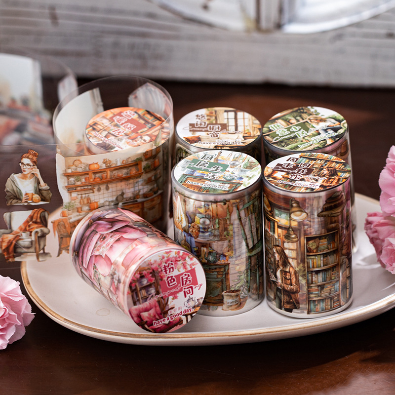 6x200cm 1roll Piece Retro Dail - Embellishments For Scrapbooking recension och pris