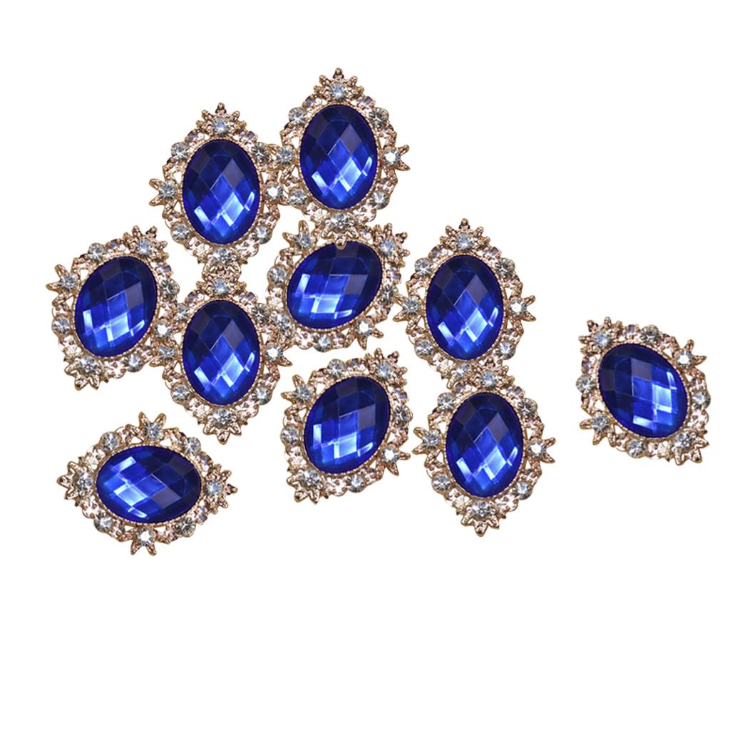 Flat Back Embellishments Oval  - Embellishment Glue Craft recension och pris