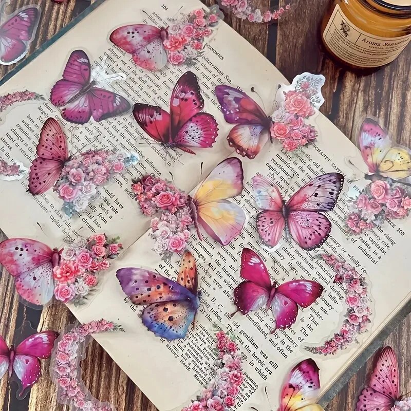 30pcs/Pack Vintage Butterfly P - Embellishments For Scrapbooking recension och pris